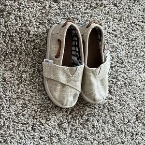 TOMS Kids' Slip-On Sneakers - Cream